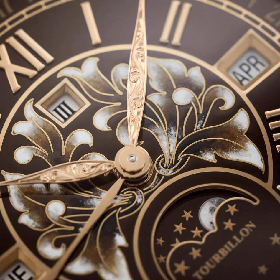 Patek Philippe Grand Complications 44mm 6002R-001 Skymoon Tourbillon Rose Gold - Image 8