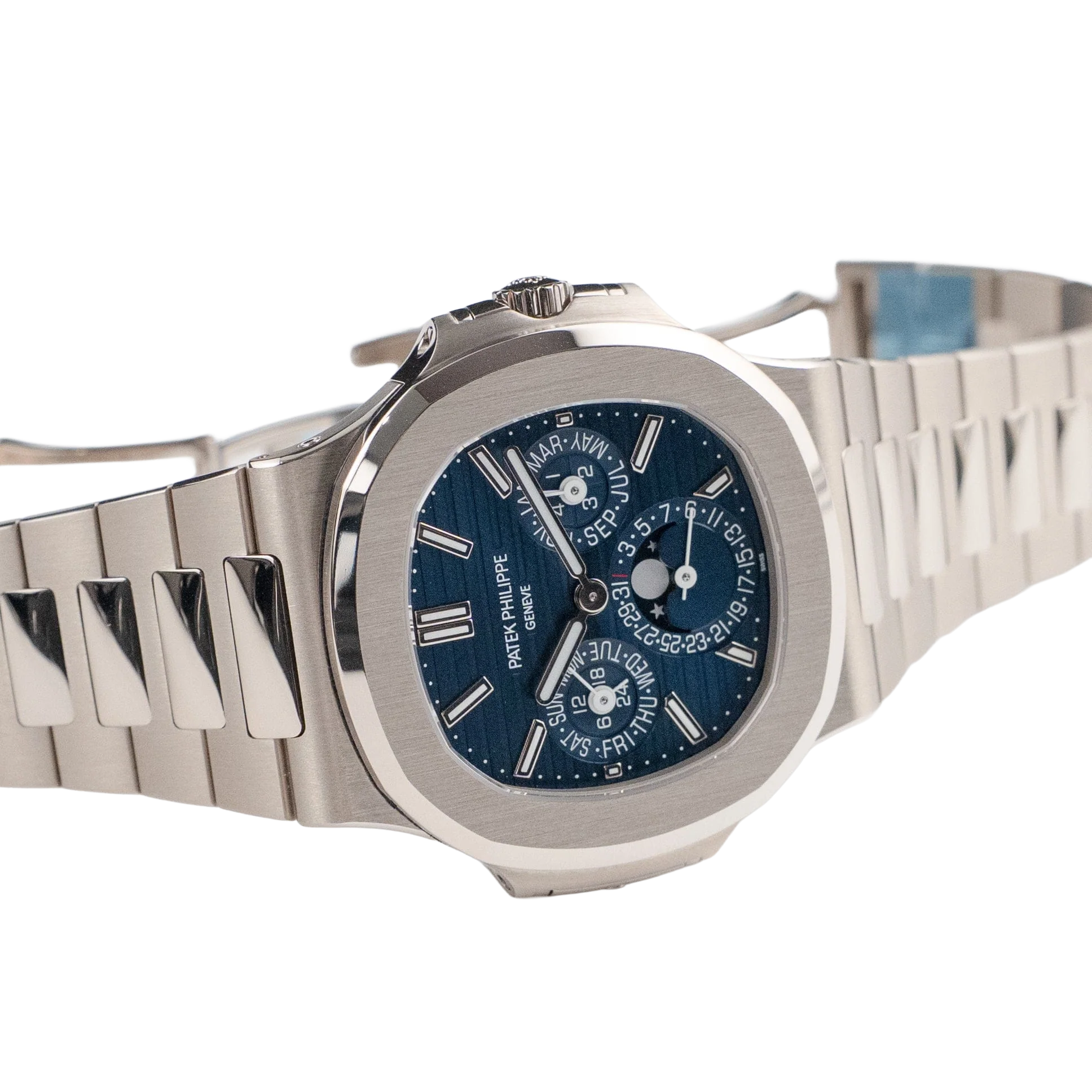 Patek Philippe Nautilus 40mm 5740/1G-001 Perpetual Calendar Moon Phases - Image 9