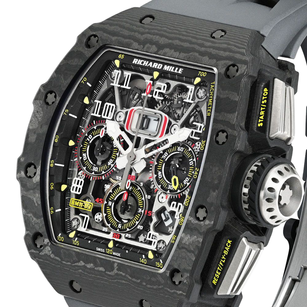 Richard Mille RM 11-03 Carbon Fiber and Titanium 50mm - Image 3