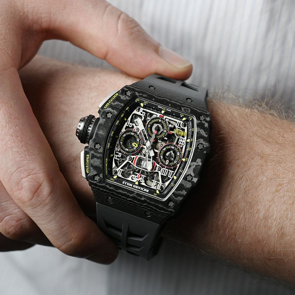 Richard Mille RM 11-03 Carbon Fiber and Titanium 50mm - Image 8