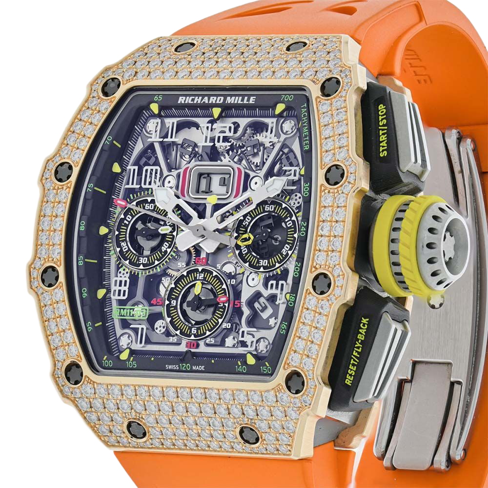 Richard Mille RM 11-03 Rose Gold ?C Skeleton Dial 45mm - Image 7