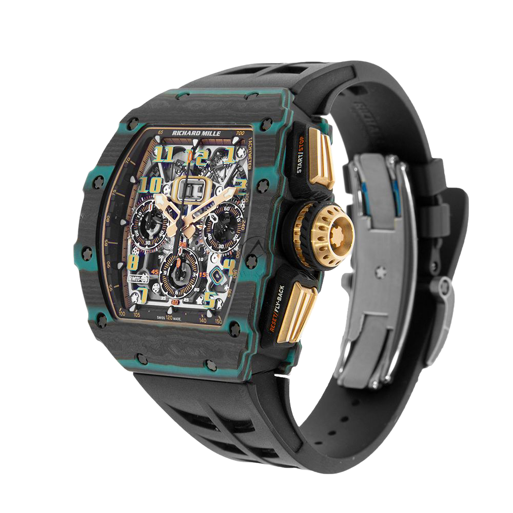 Richard Mille RM 11-03 Turquoise Quartz TPT, Ultimate Edition, Skeleton Dial, 50 mm - Image 2