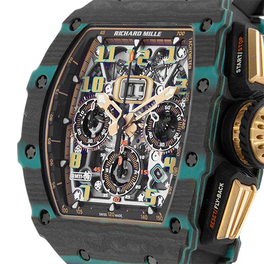 Richard Mille RM 11-03 Turquoise Quartz TPT, Ultimate Edition, Skeleton Dial, 50 mm - Image 5