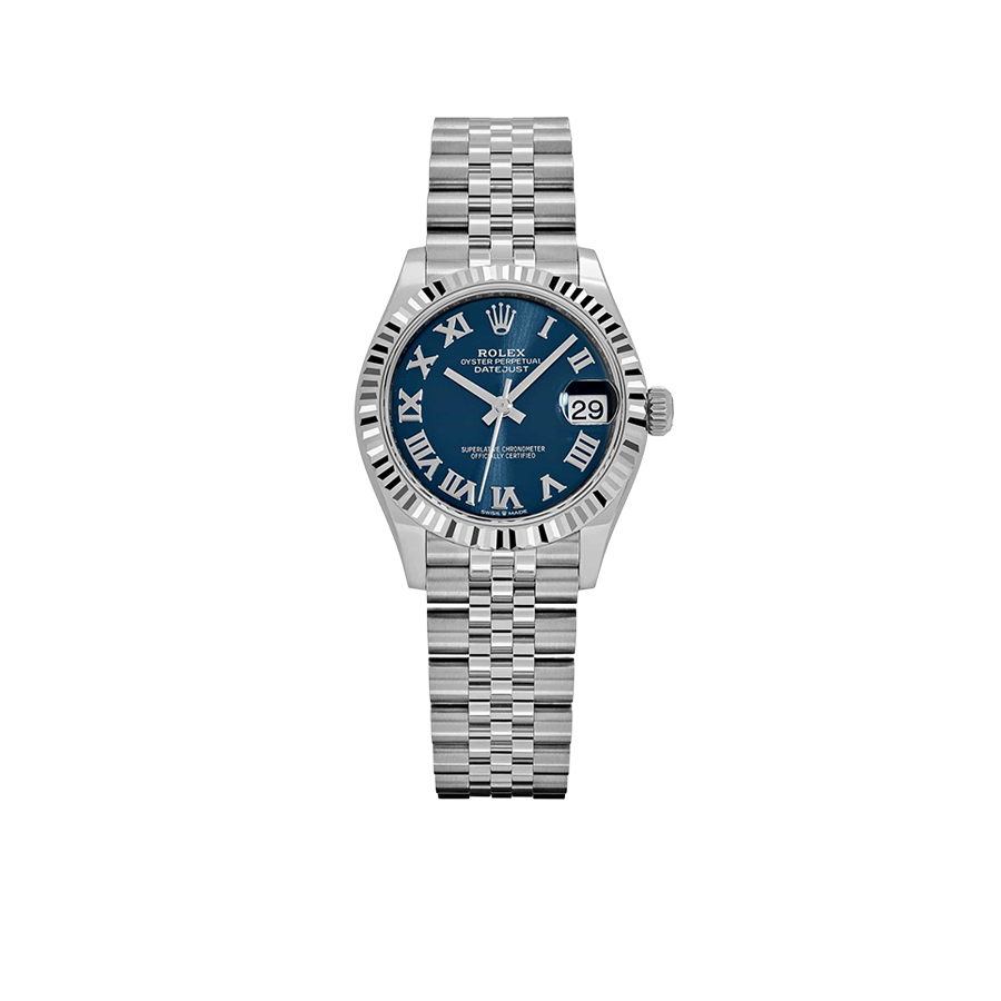 Rolex Lady-Datejust 278274 31mm Stainless Steel Blue Roman Numerals Dial (2025)