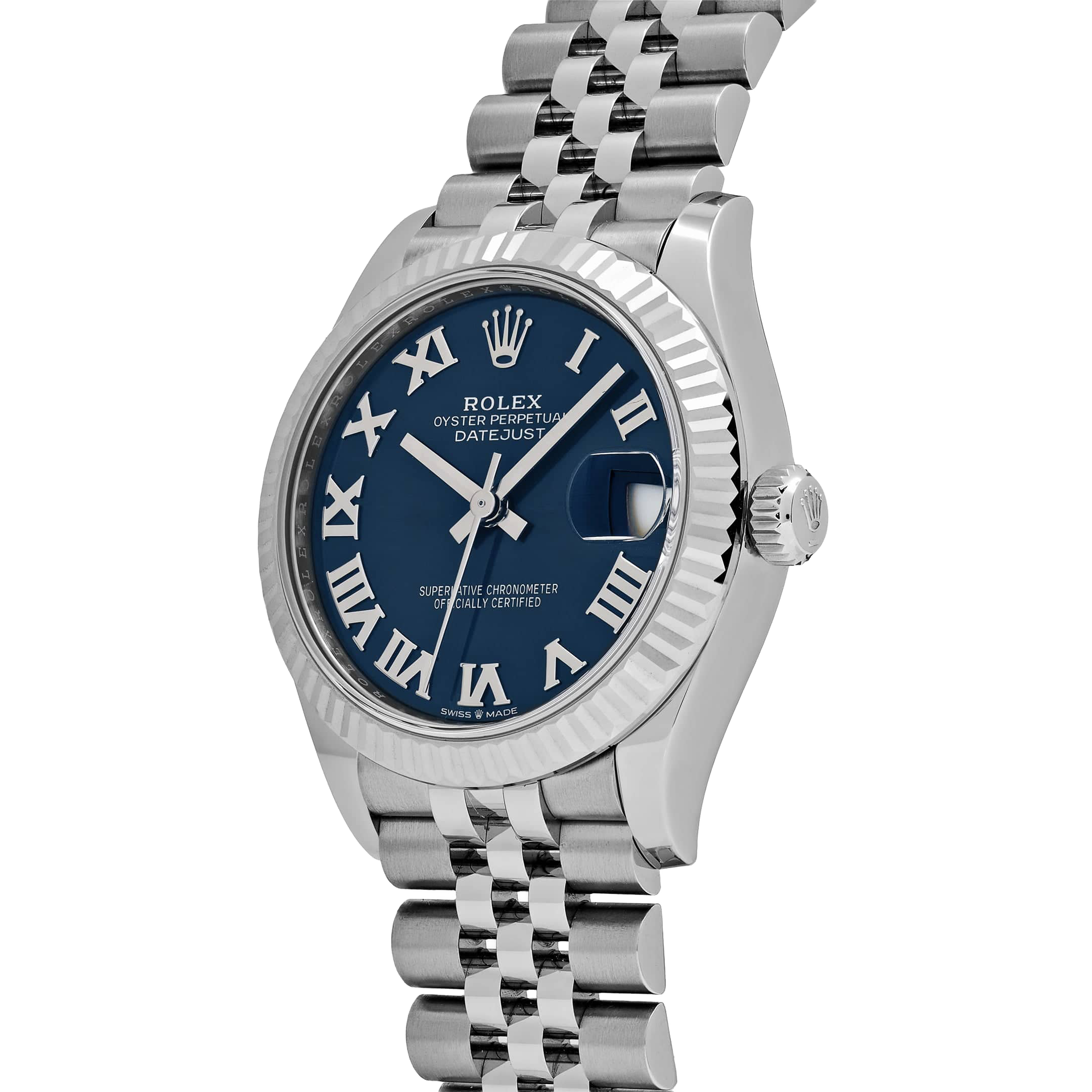 Rolex Lady-Datejust 278274 31mm Stainless Steel Blue Roman Numerals Dial (2025) - Image 5