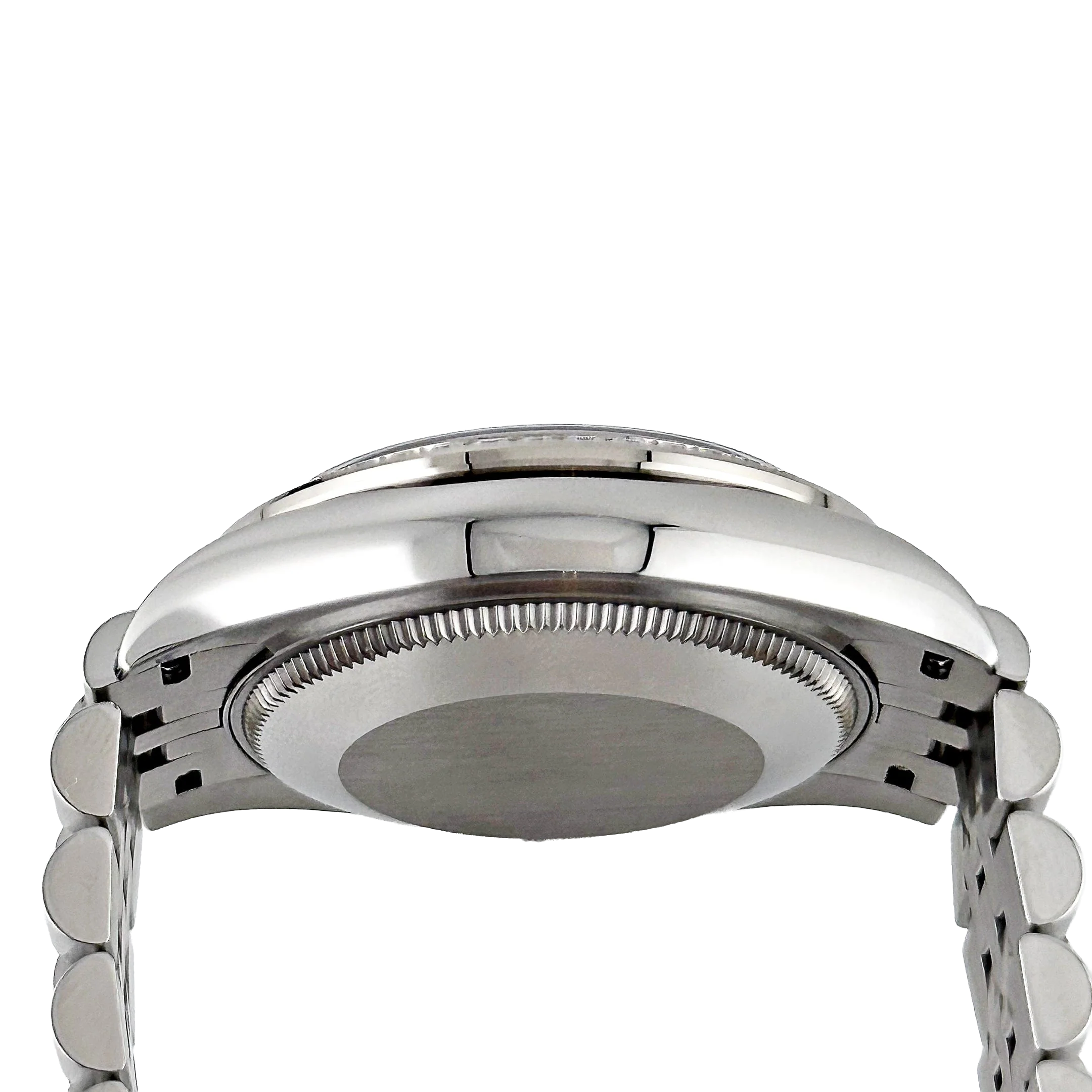 Rolex Lady-Datejust 31mm 278384RBR Stainless Steel Diamond Bezel Violet Roman Dial Jubilee - Image 6