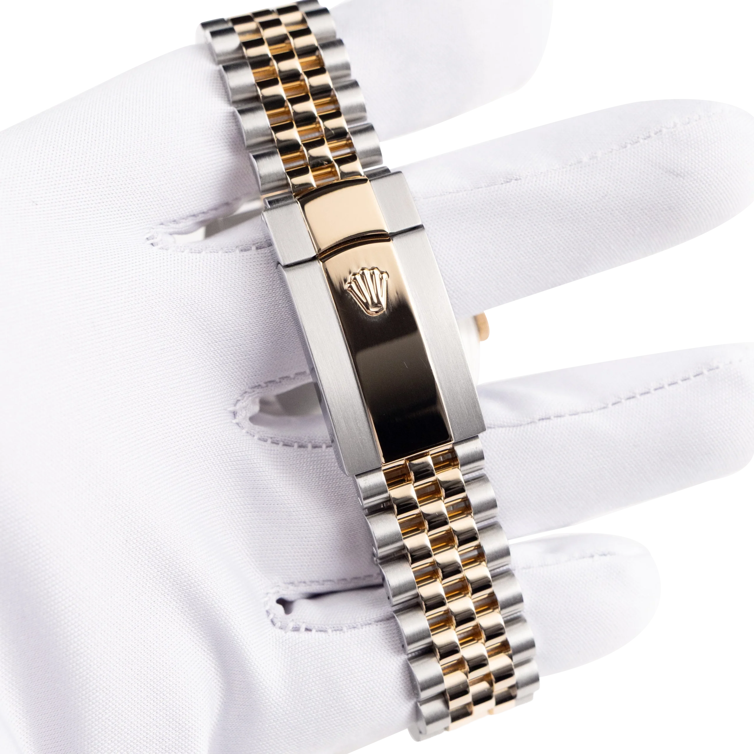 Rolex Datejust 41mm Stainless Steel Yellow Gold Black Diamond Dial Jubilee 126333-006 - Image 11