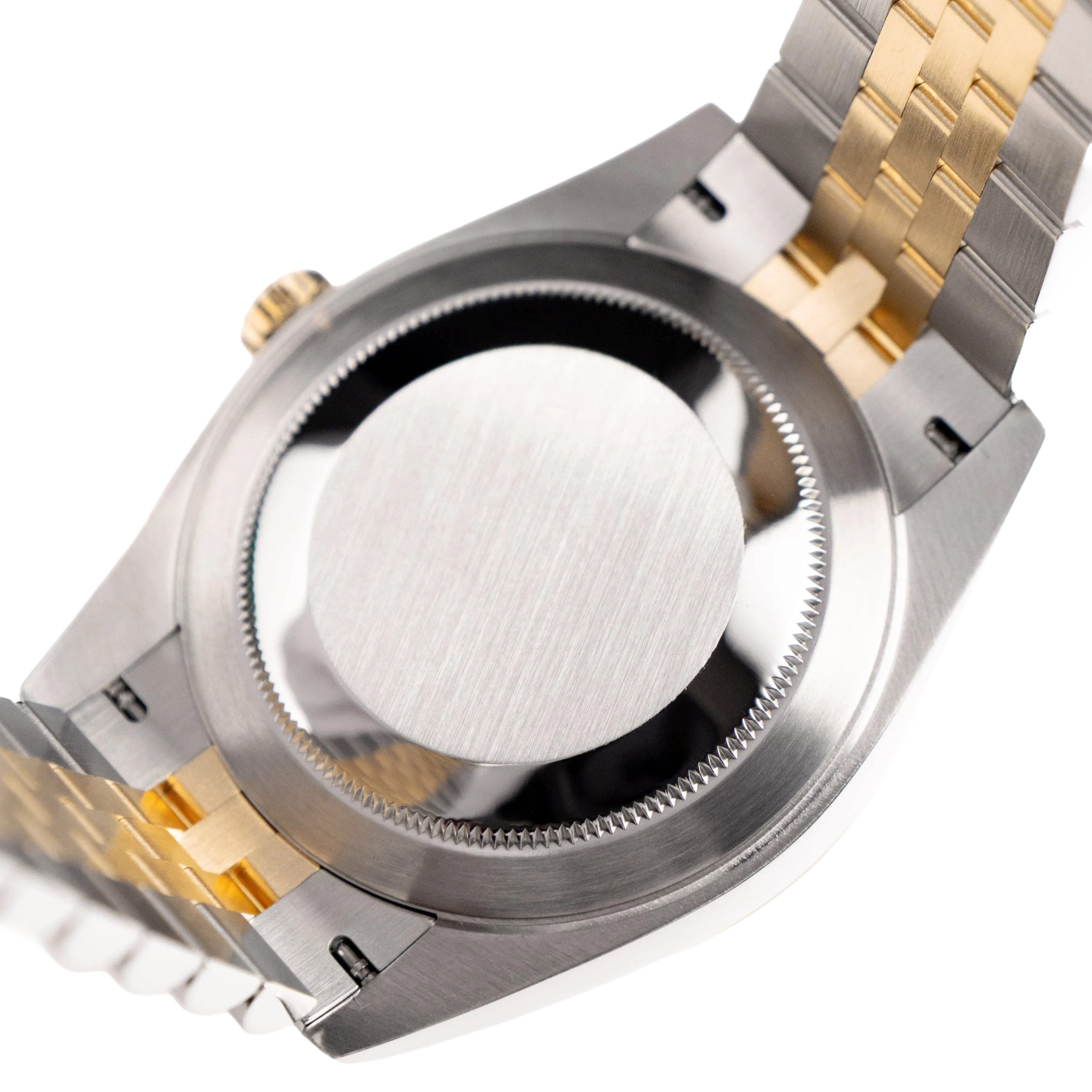 Rolex Datejust 41mm Stainless Steel Yellow Gold Black Diamond Dial Jubilee 126333-006 - Image 7