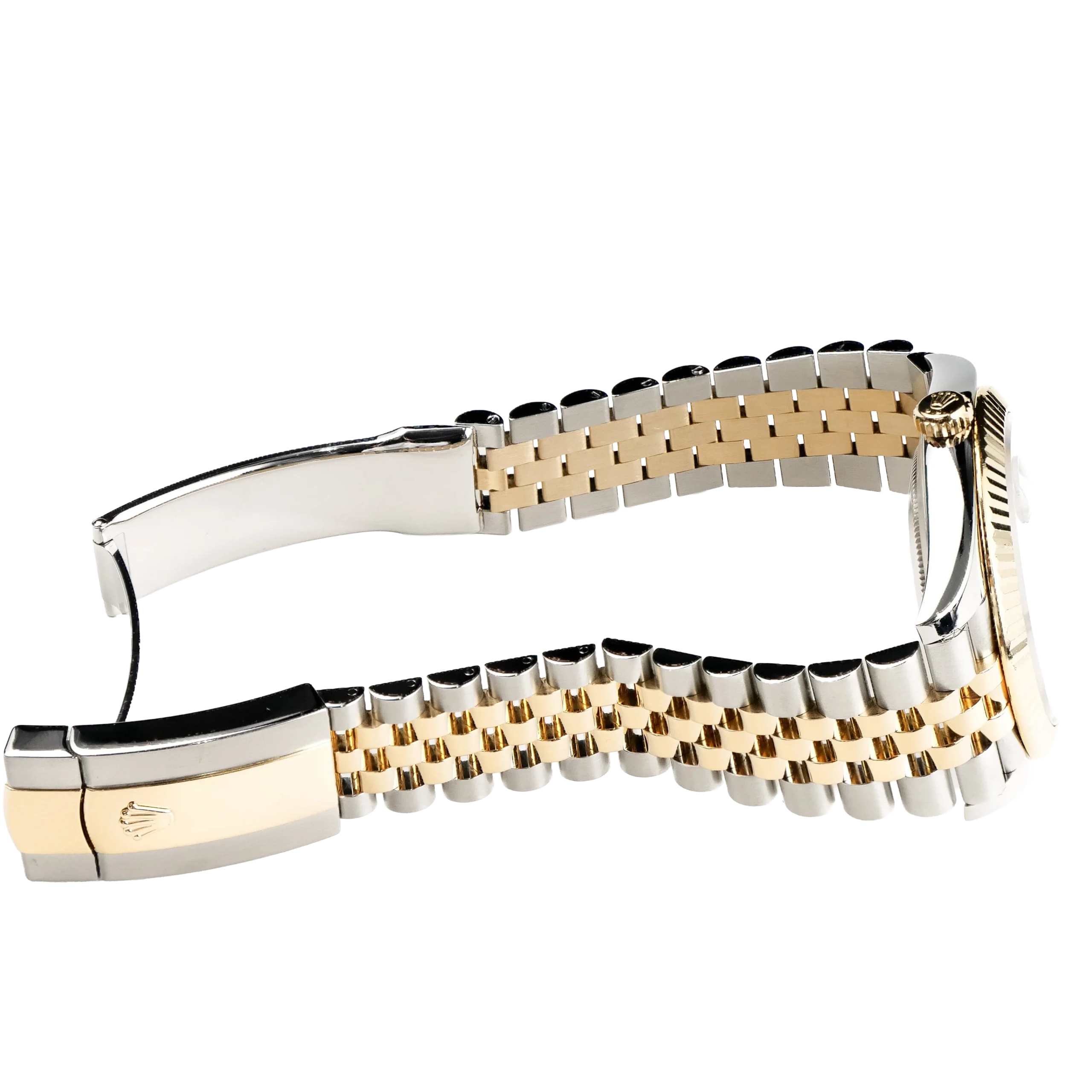 Rolex Datejust 41mm Stainless Steel Yellow Gold Black Diamond Dial Jubilee 126333-006 - Image 9