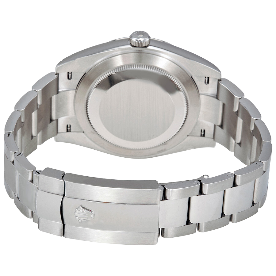 Rolex Datejust 41mm Oystersteel and white gold, blue and diamond-set dial 126334-0015 - Image 4