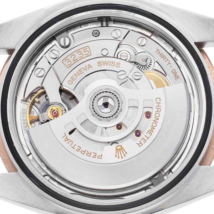 Rolex Datejust 41 Steel Everose Gold Sundust Diamond Dial Mens Watch 126331 - Image 6