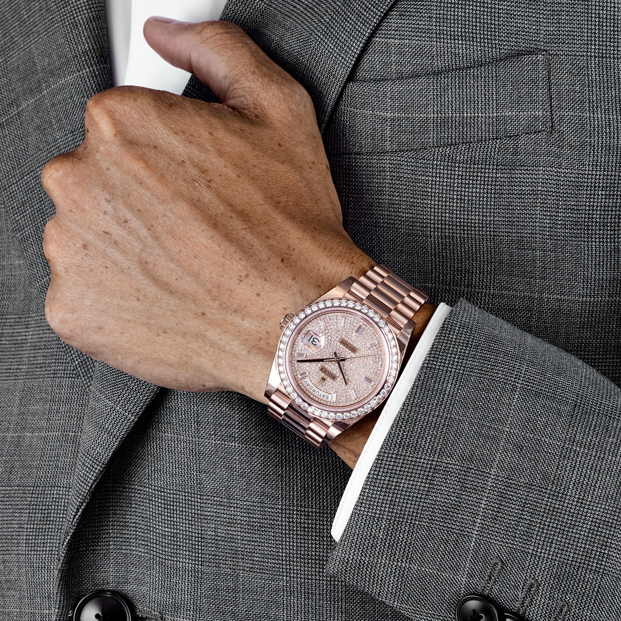 Rolex Day-Date 40 228345RBR Rose Gold Diamond Dial Diamond Bezel New 228345rbr-0002 - Image 12