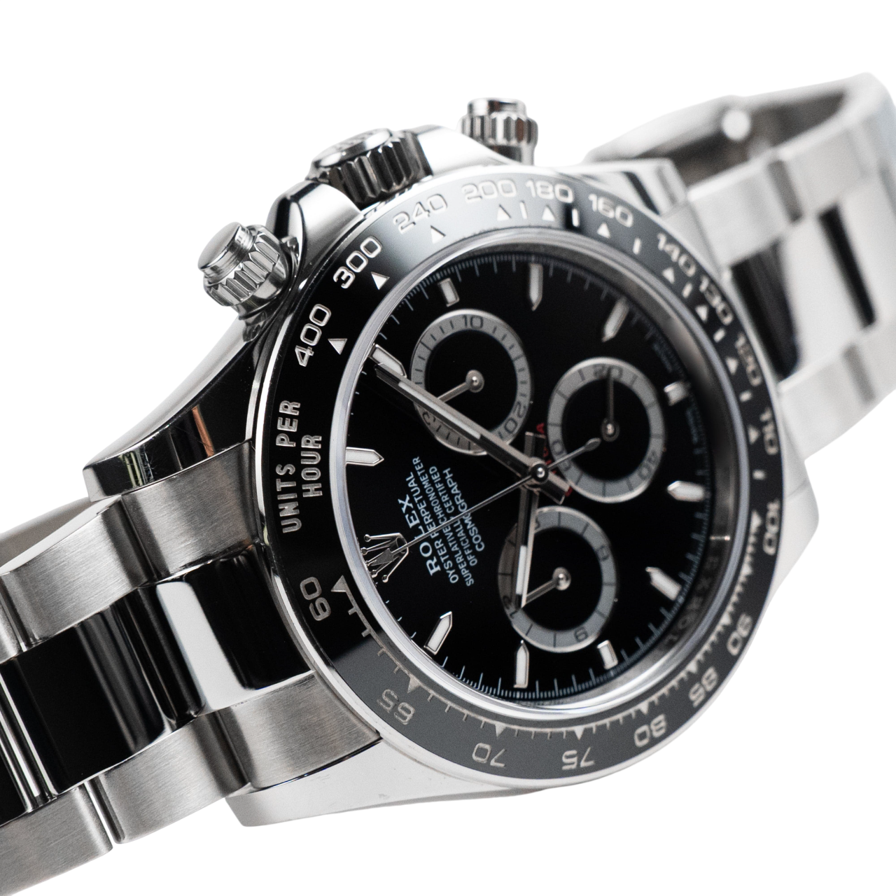 Rolex Daytona Panda 40mm Chronograph Black Dial Mens Watch M126500LN-0002 - Image 5