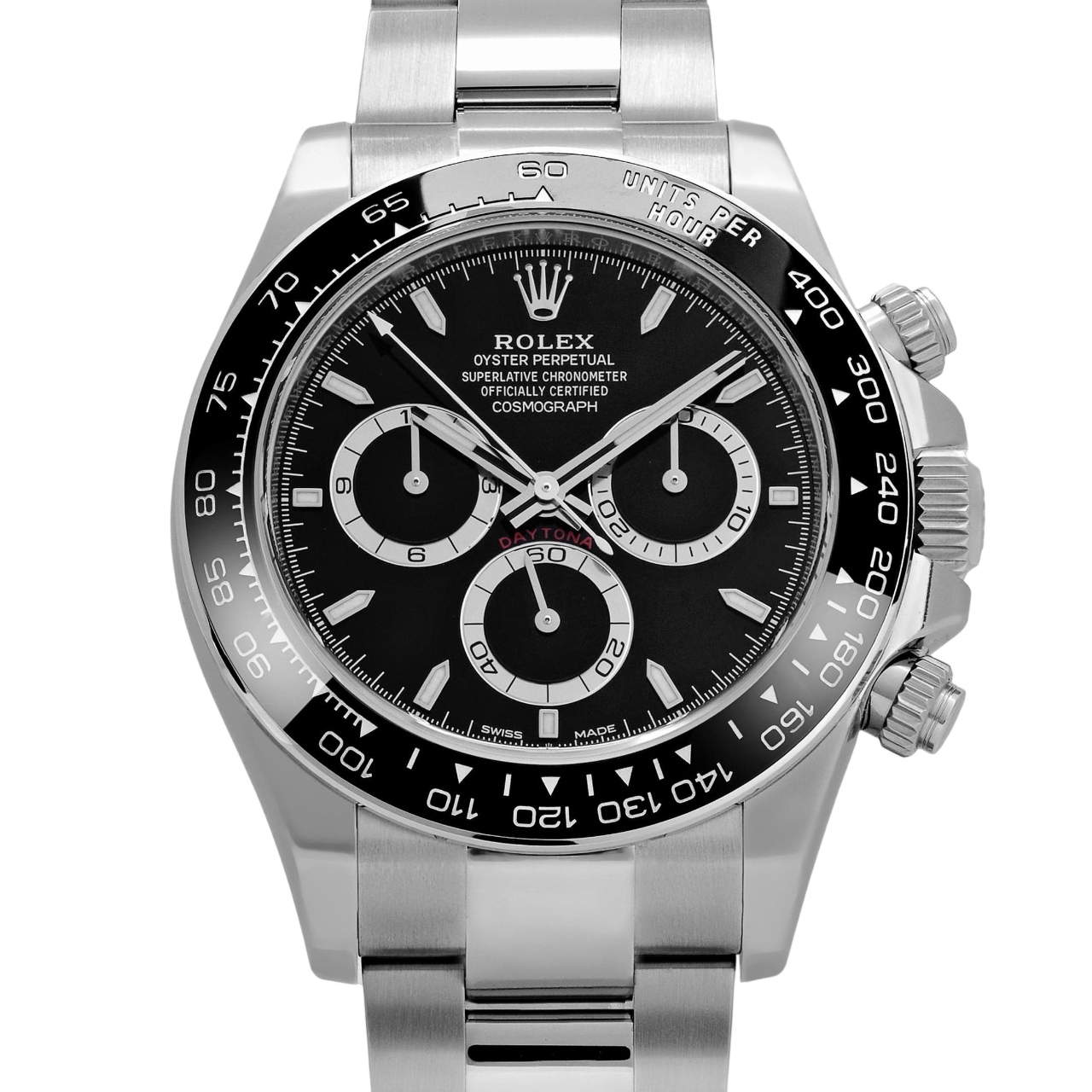 Rolex Daytona Panda 40mm Chronograph Black Dial Mens Watch M126500LN-0002 - Image 3