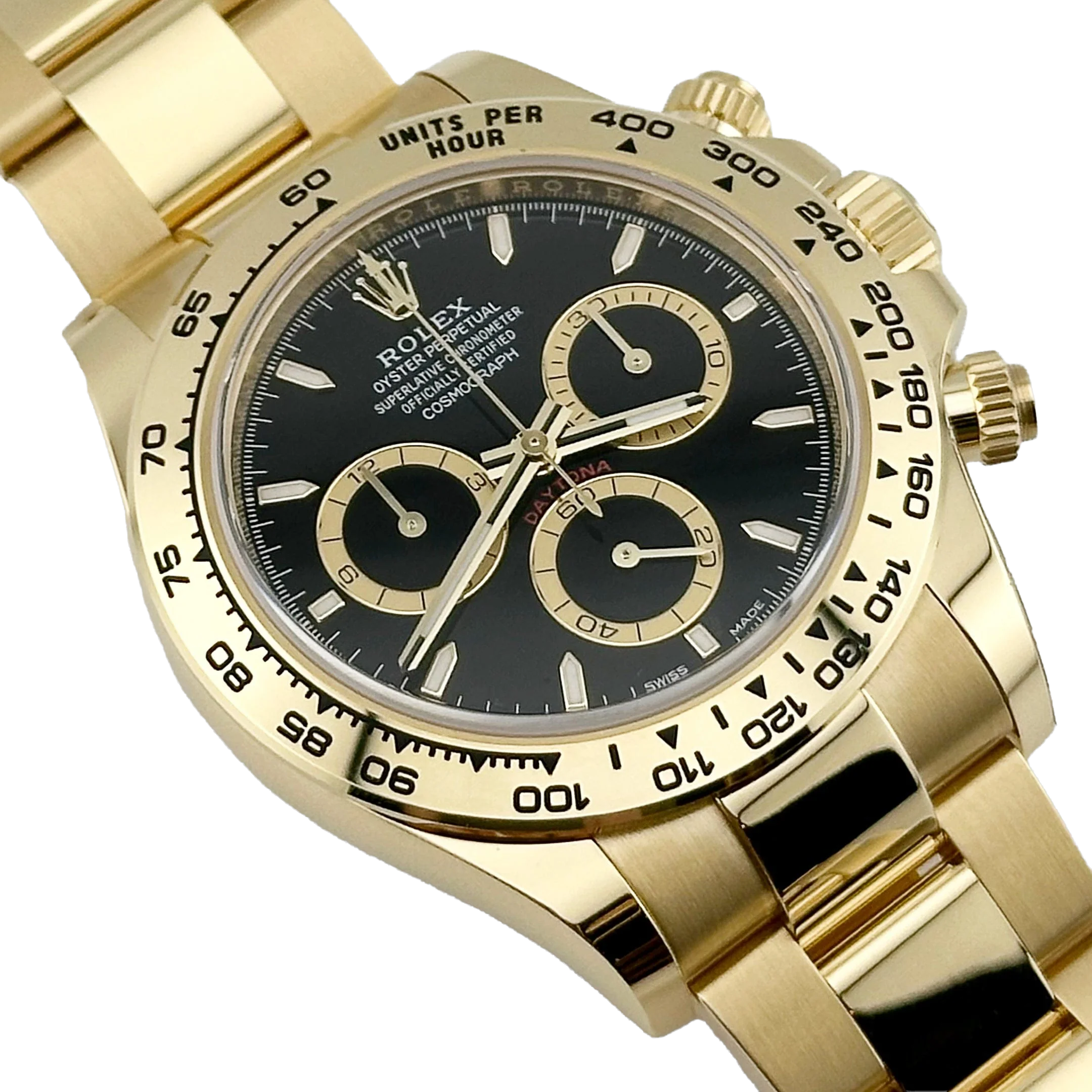 Rolex Cosmograph Daytona 40mm Yellow Gold Black Dial 126508 (2025) - Image 2