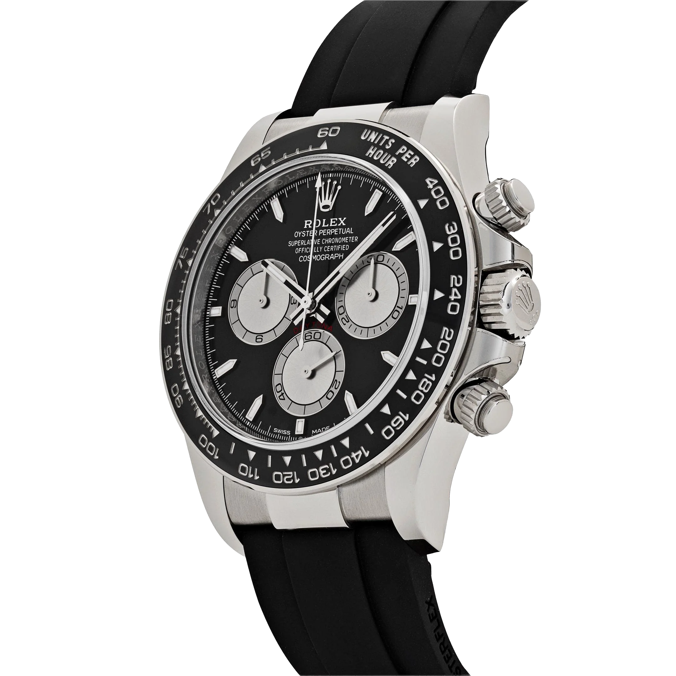 Rolex Daytona 40mm Baby Le Mans White Gold Black Dial 126519LN - Image 2