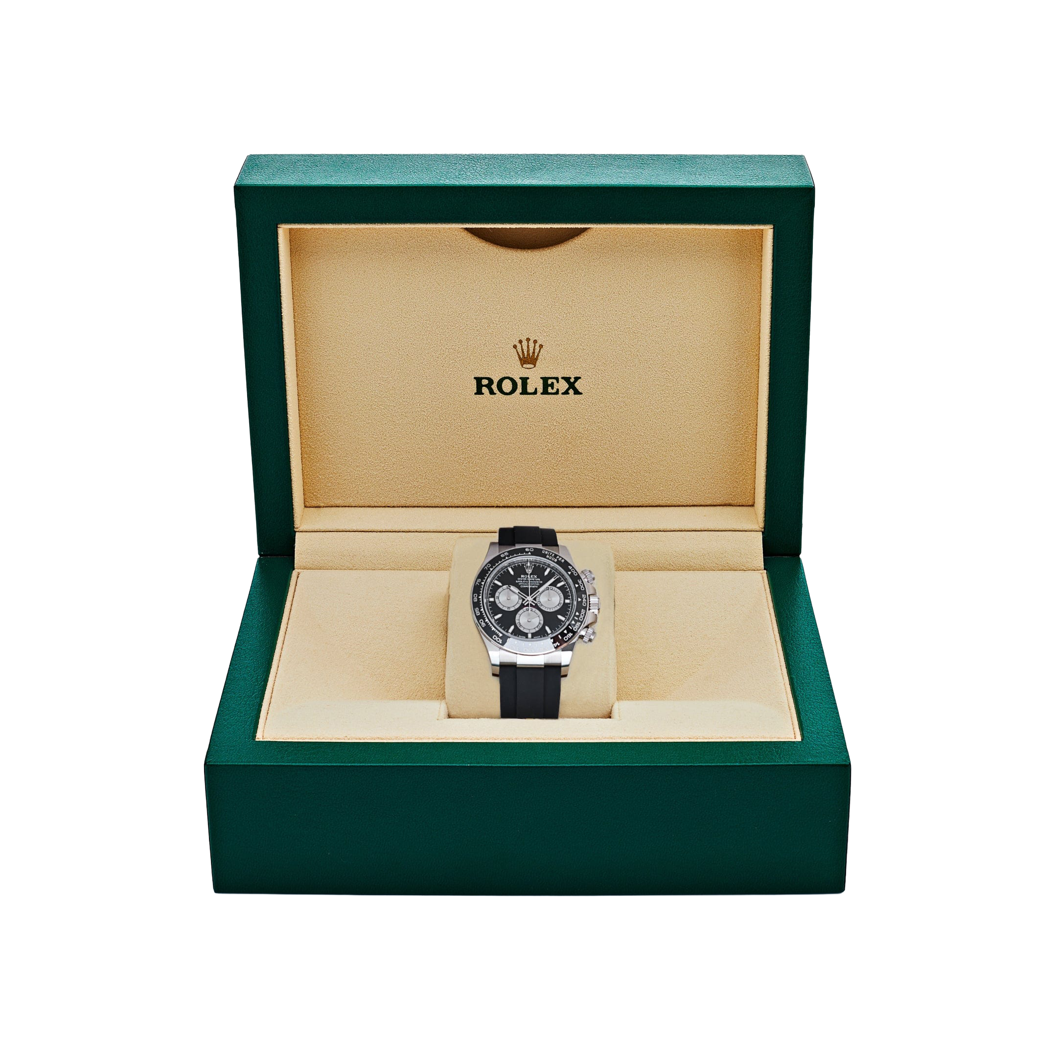 Rolex Daytona 40mm Baby Le Mans White Gold Black Dial 126519LN - Image 7