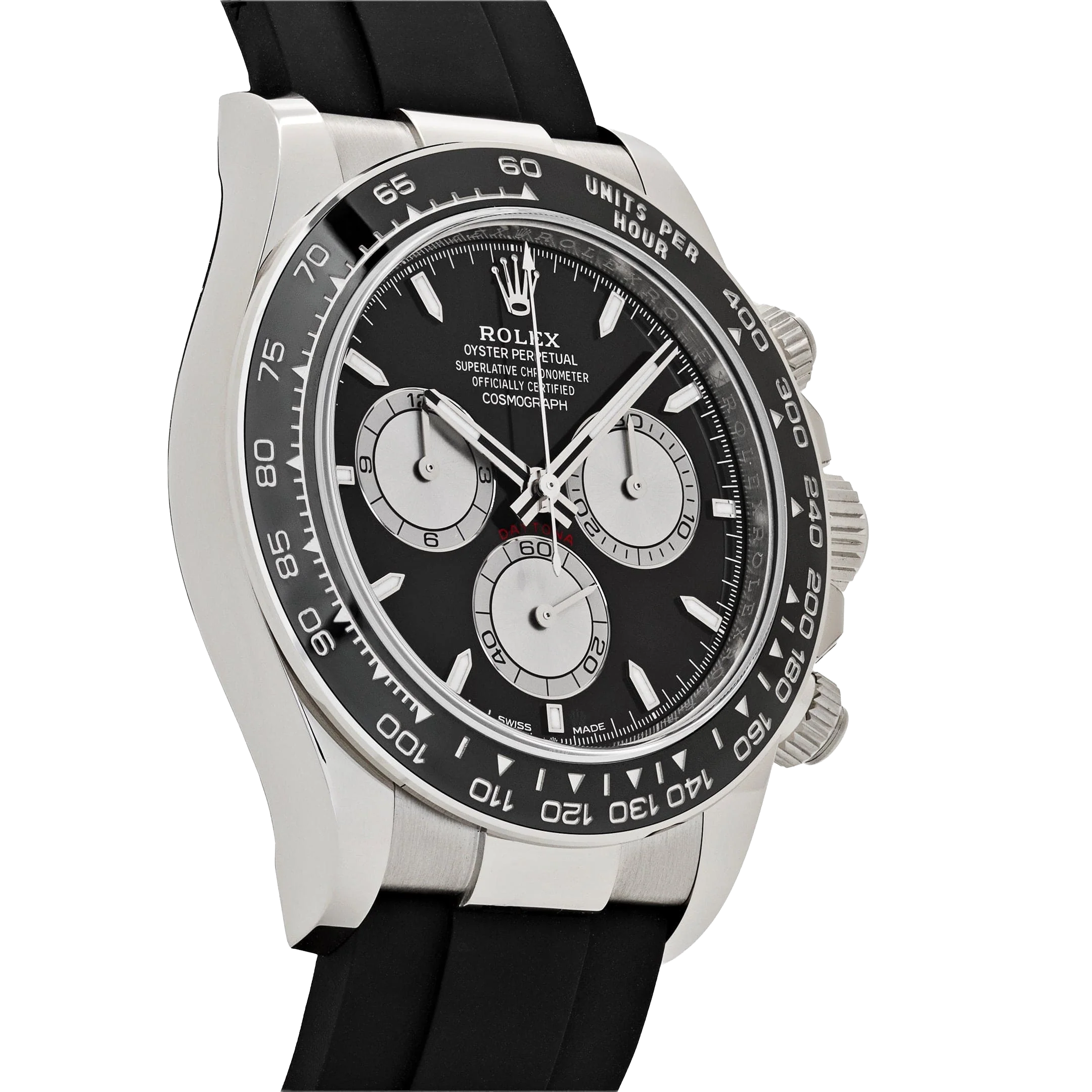 Rolex Daytona 40mm Baby Le Mans White Gold Black Dial 126519LN - Image 4
