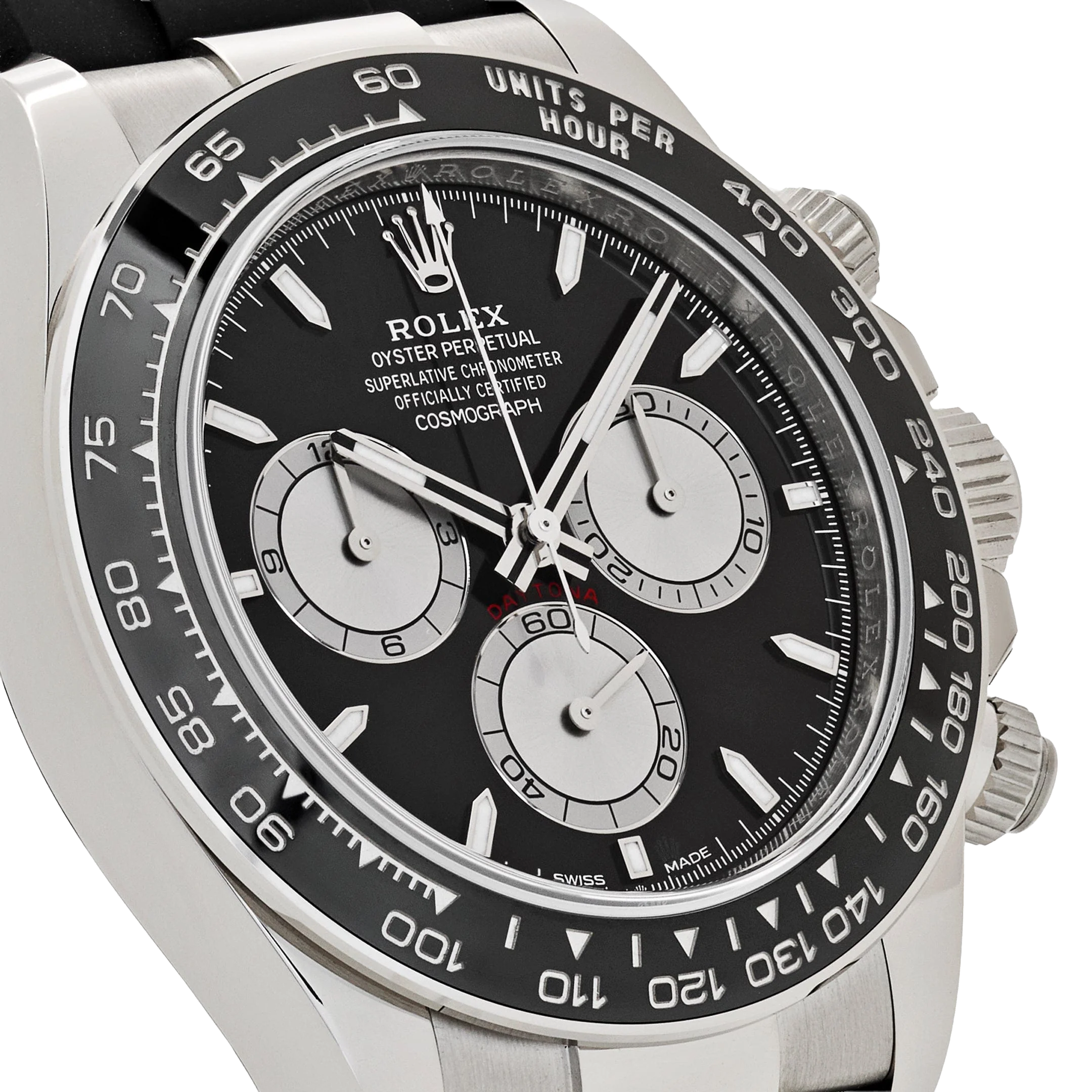 Rolex Daytona 40mm Baby Le Mans White Gold Black Dial 126519LN - Image 3