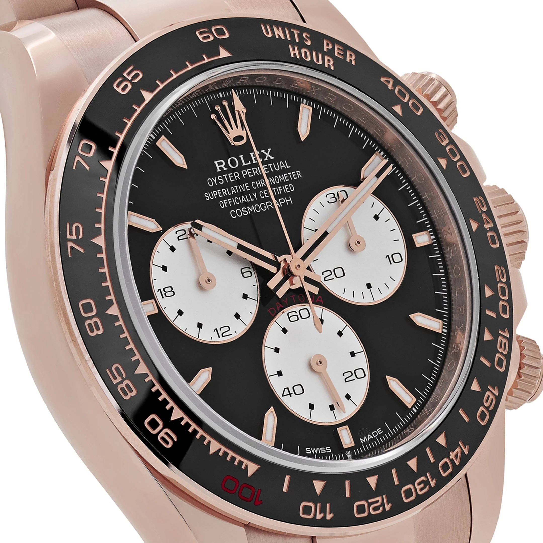 Rolex Daytona 40mm Le Mans Rose Gold Bright Black Dial (2025) 126525LN - Image 5