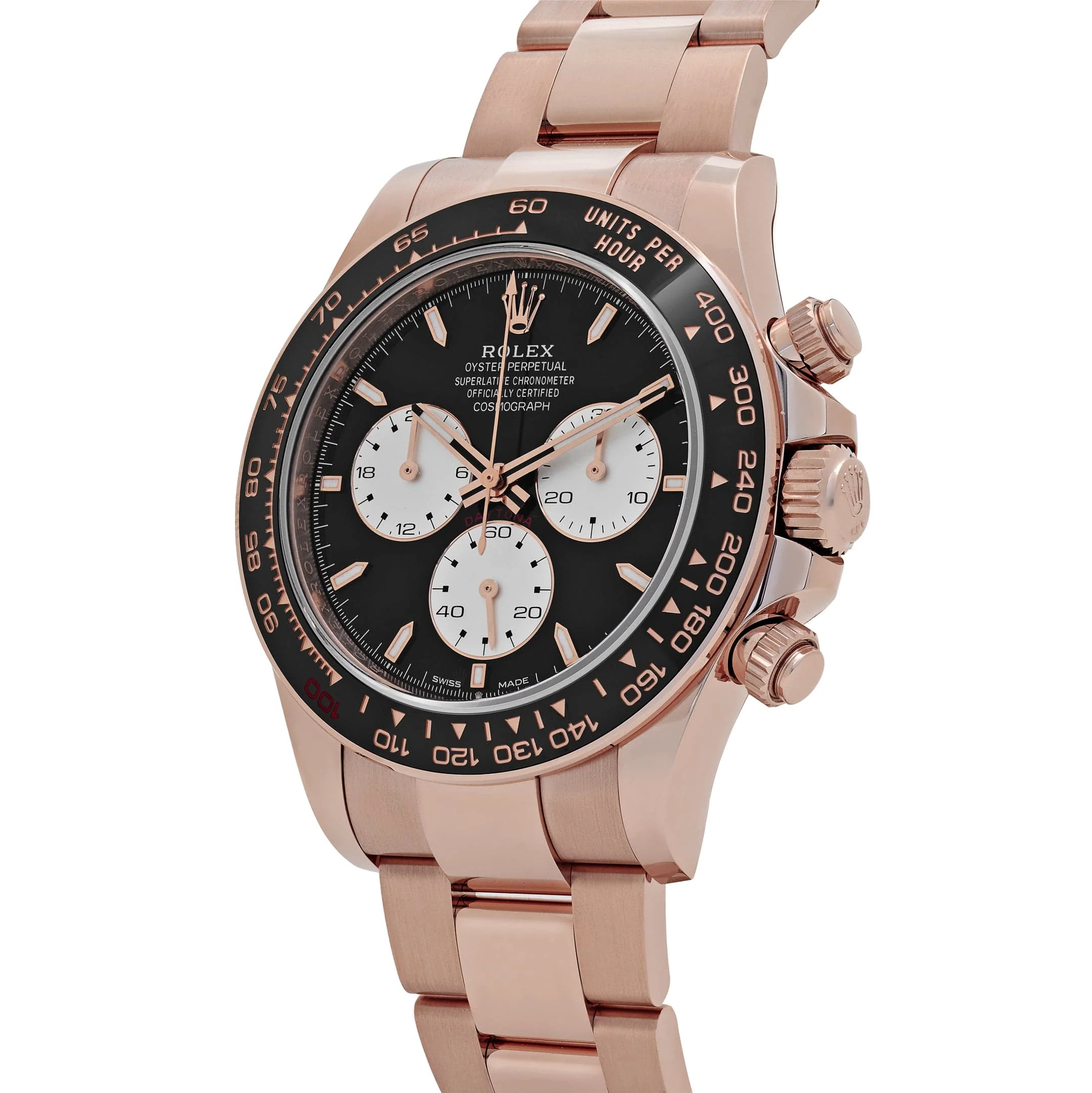 Rolex Daytona 40mm Le Mans Rose Gold Bright Black Dial (2025) 126525LN - Image 6