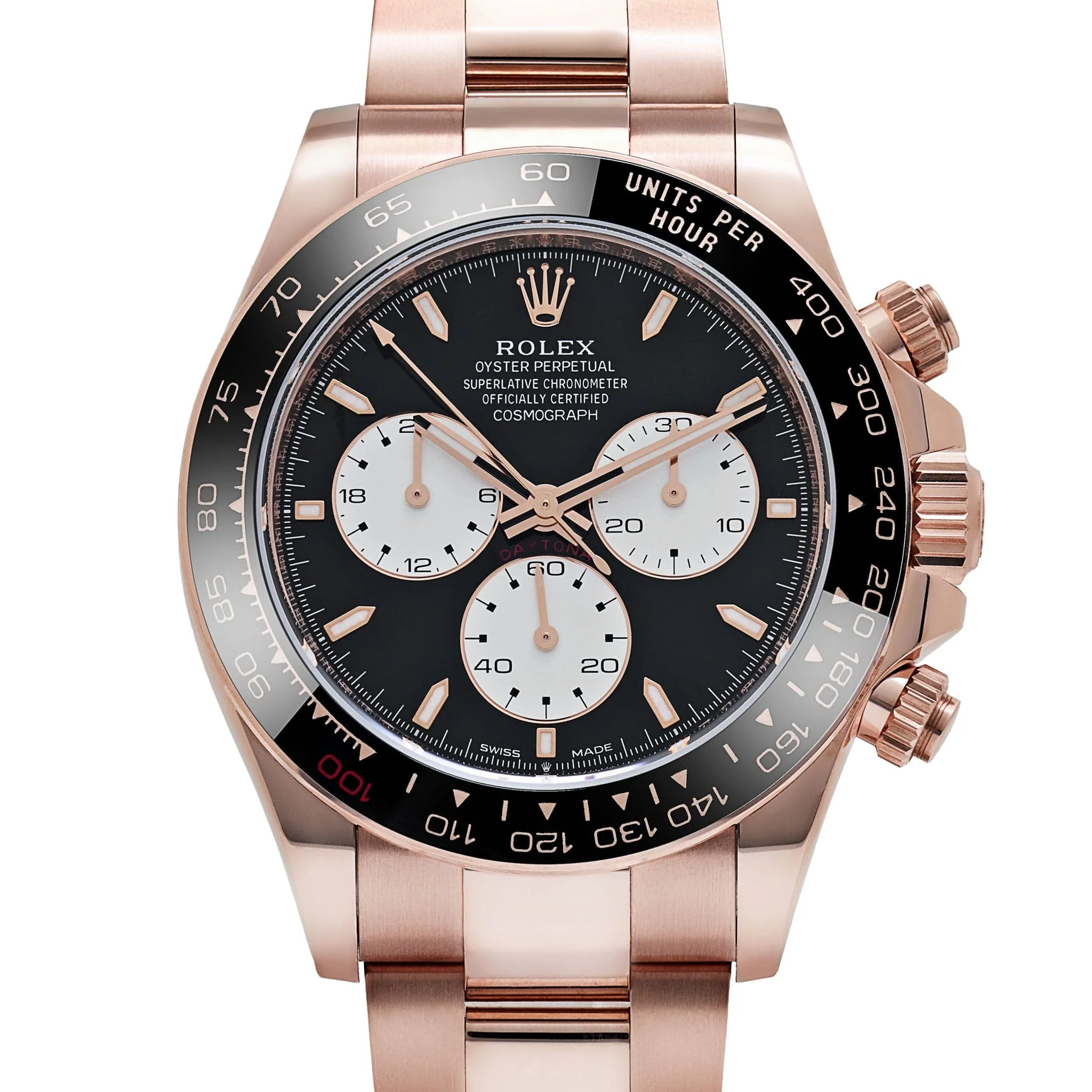 Rolex Daytona 40mm Le Mans Rose Gold Bright Black Dial (2025) 126525LN - Image 7