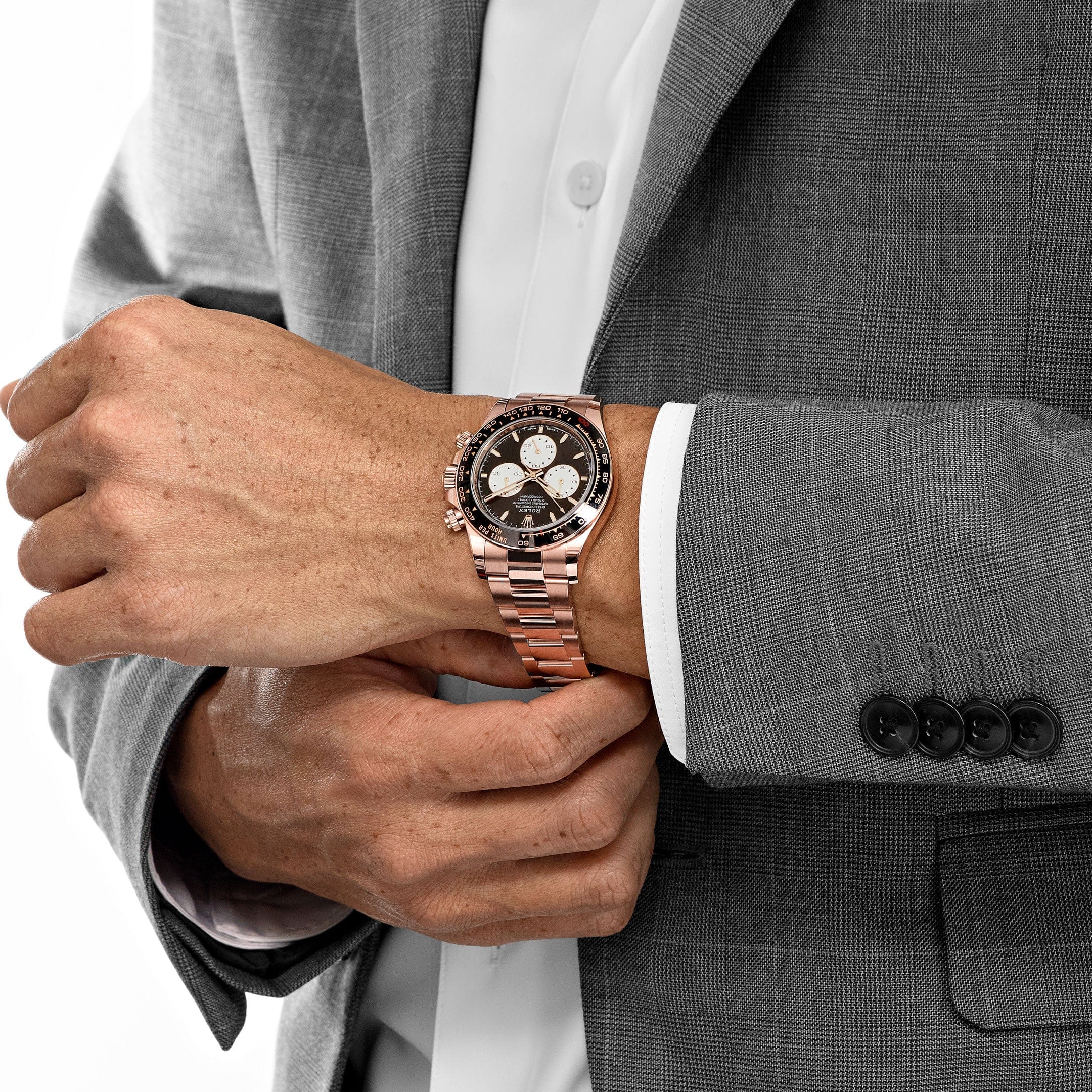 Rolex Daytona 40mm Le Mans Rose Gold Bright Black Dial (2025) 126525LN - Image 3