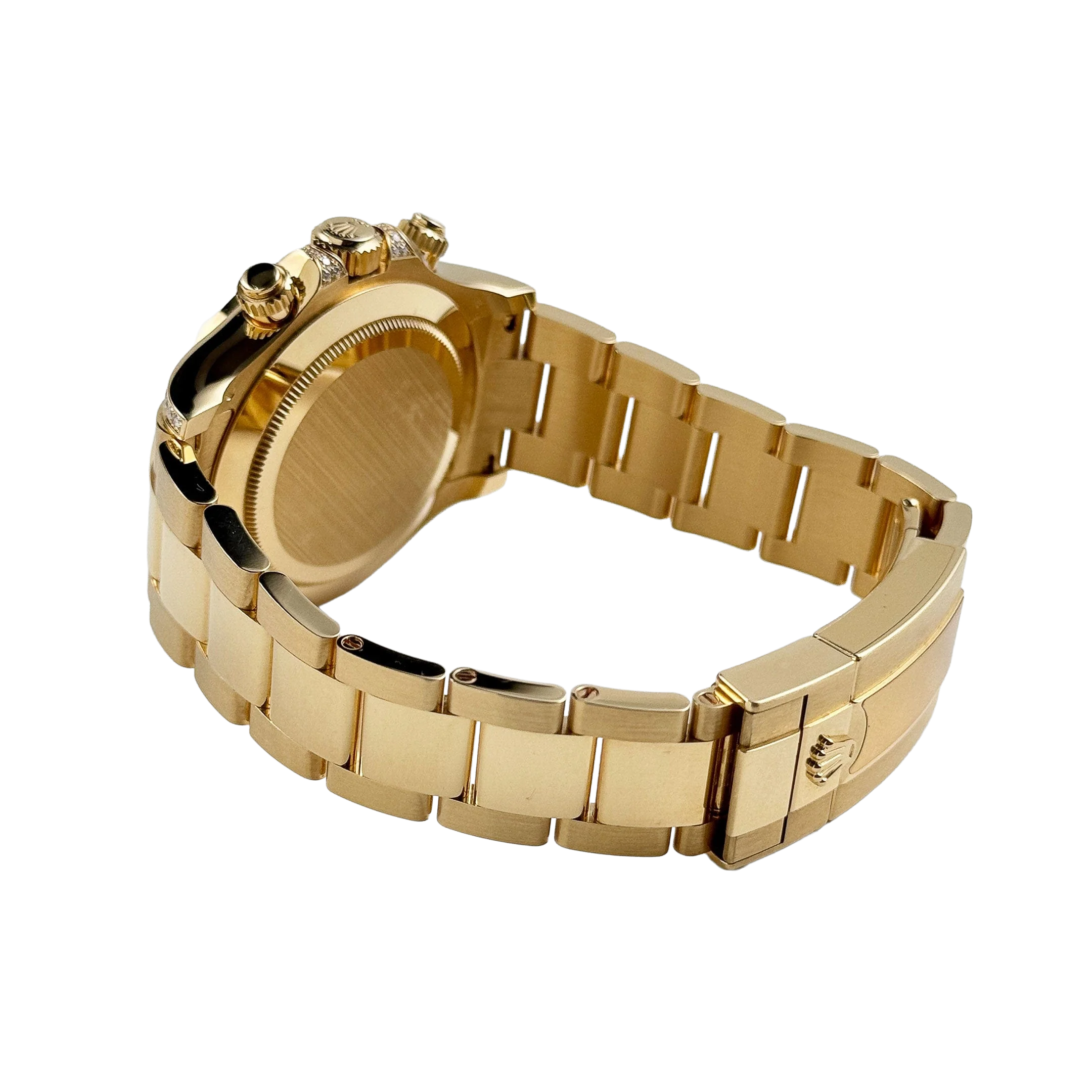 Rolex Daytona Eye of the Tiger 116598TBR Yellow Gold Diamond Dial (Super Clone) - Image 5