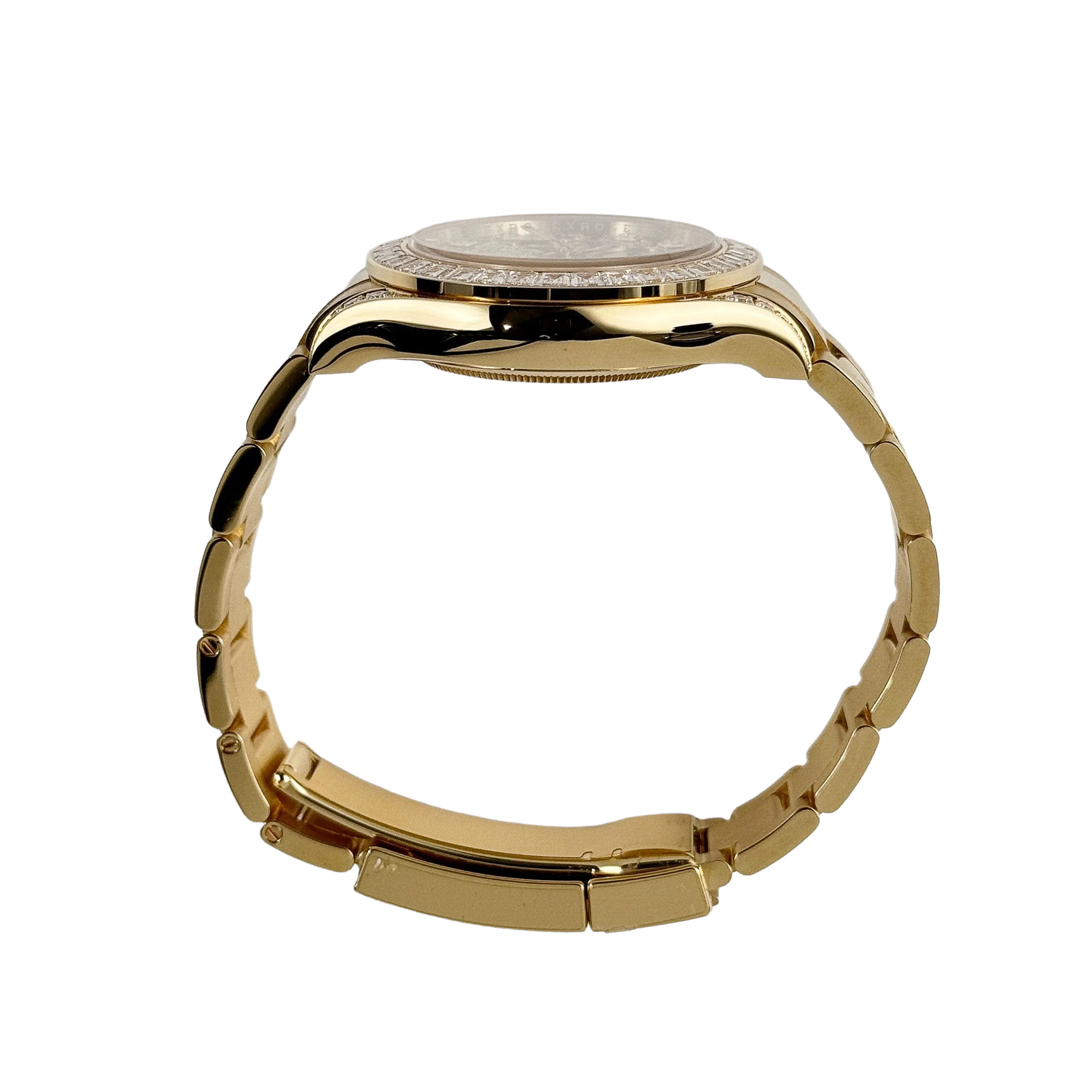 Rolex Daytona Eye of the Tiger 116598TBR Yellow Gold Diamond Dial (Super Clone) - Image 7