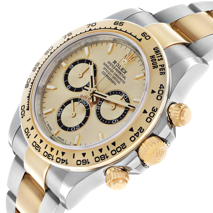 Rolex Daytona Steel Yellow Gold Champagne Dial Mens Watch 126503 - Image 5