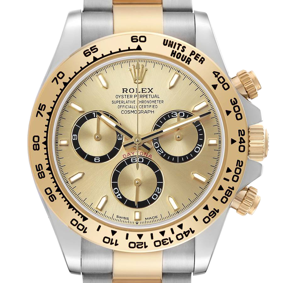Rolex Daytona Steel Yellow Gold Champagne Dial Mens Watch 126503 - Image 3