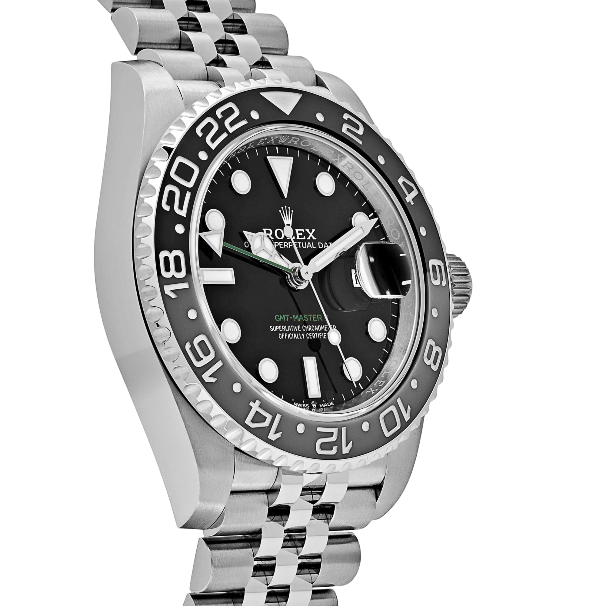 Rolex GMT-Master II Bruce Wayne Stainless Steel Black Dial Jubilee M126710GRNR-0003 New - Image 6