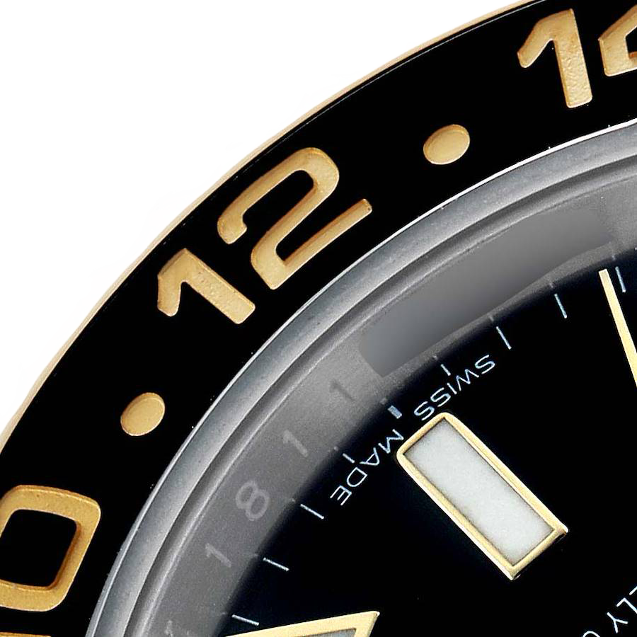 Rolex GMT Master II 40mm Steel Yellow Gold Mens Watch 116713 - Image 8