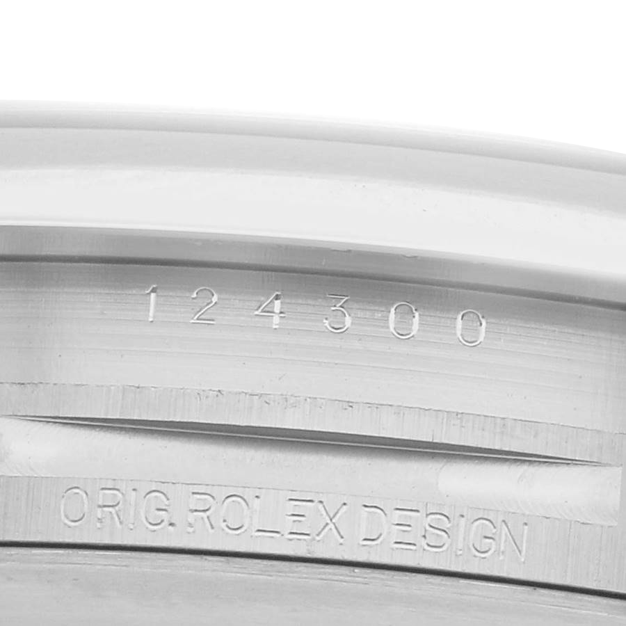 Rolex Oyster Perpetual 41mm Celebration Dial Steel Mens Watch 124300 - Image 9