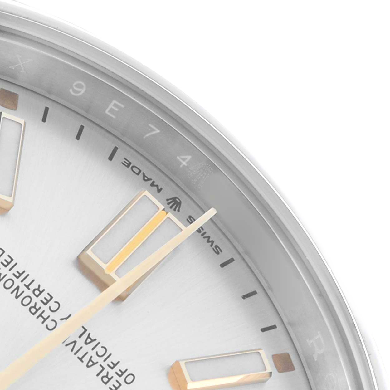 Rolex Oyster Perpetual 41mm Steel Silver Dial Mens Watch 124300 - Image 8