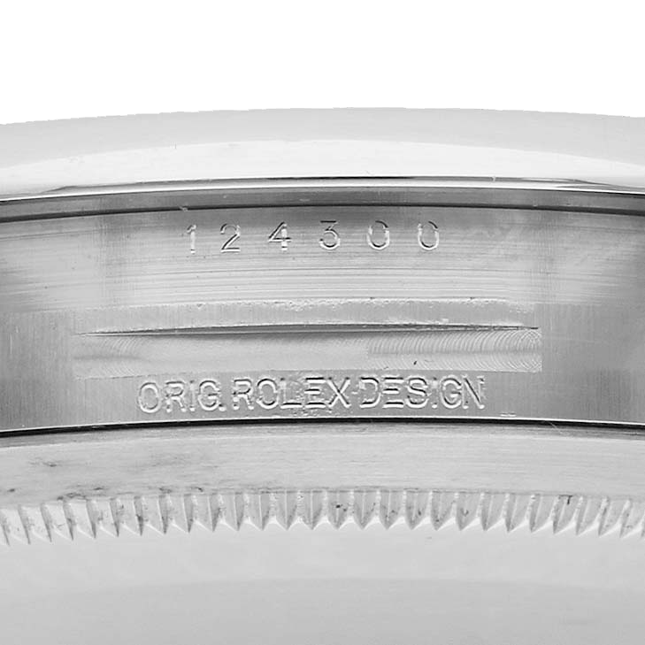 Rolex Oyster Perpetual 41mm Steel Silver Dial Mens Watch 124300 - Image 9