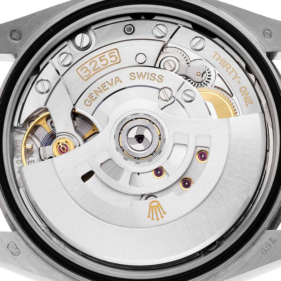 Rolex President Day-Date 36mm White Gold Ombre Diamond Dial Mens Watch 128239 - Image 7