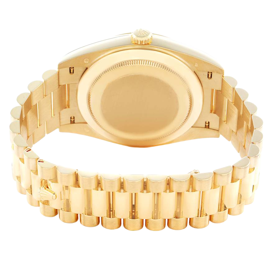 Rolex President Day-Date 40mm Yellow Gold Diamond Mens Watch 228238 - Image 6