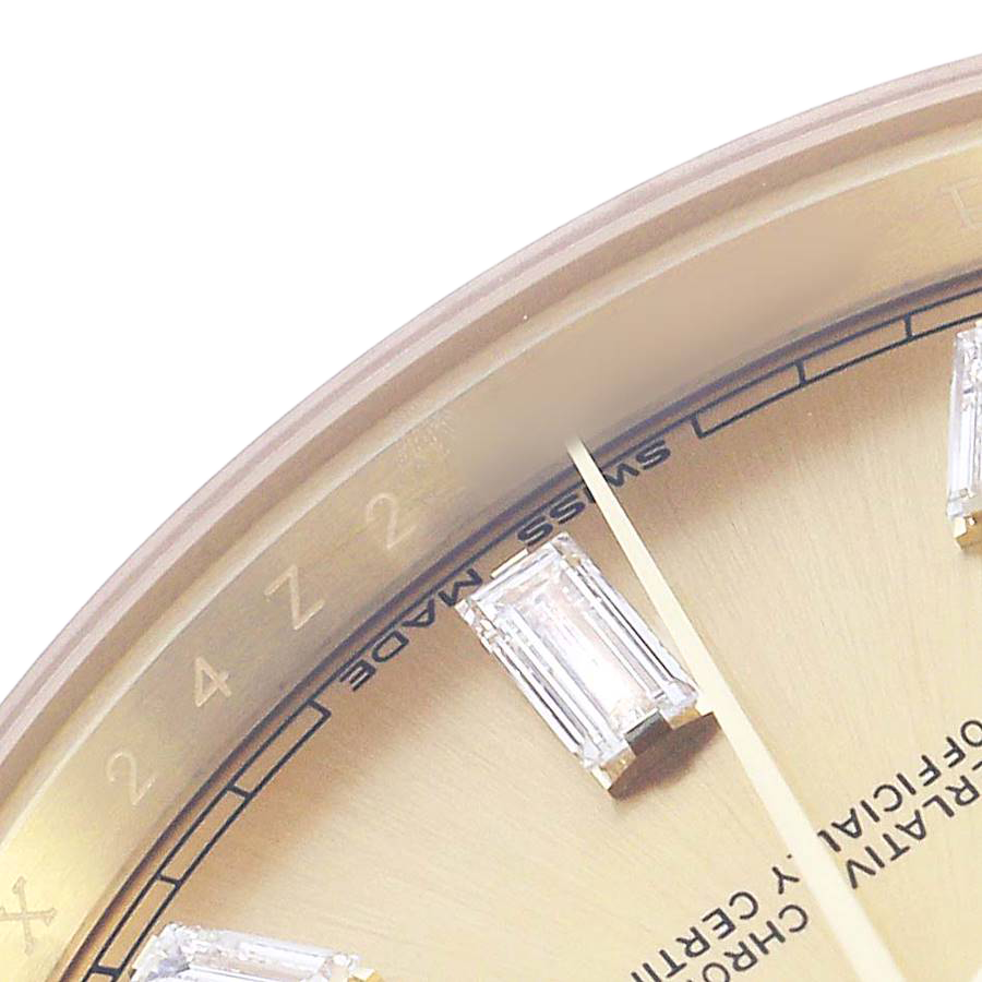 Rolex President Day-Date 40mm Yellow Gold Diamond Mens Watch 228238 - Image 9