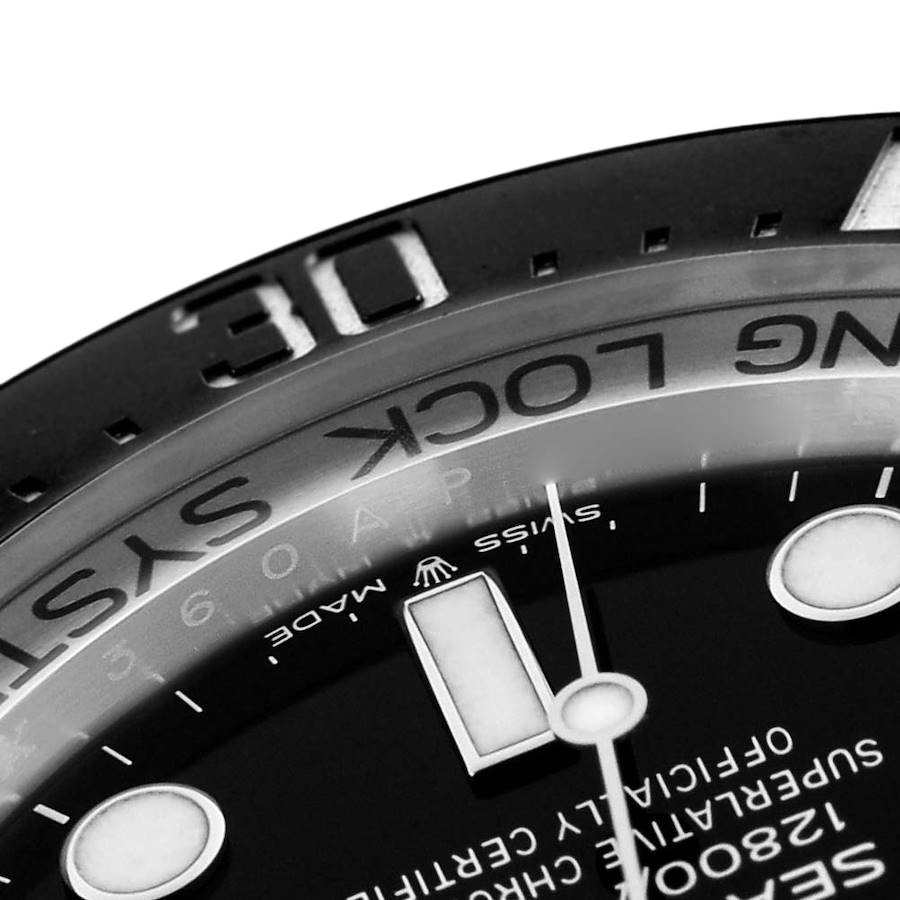 Rolex Seadweller Deepsea 44mm Black Dial Steel Mens Watch 136660 (Updated Dial) - Image 8