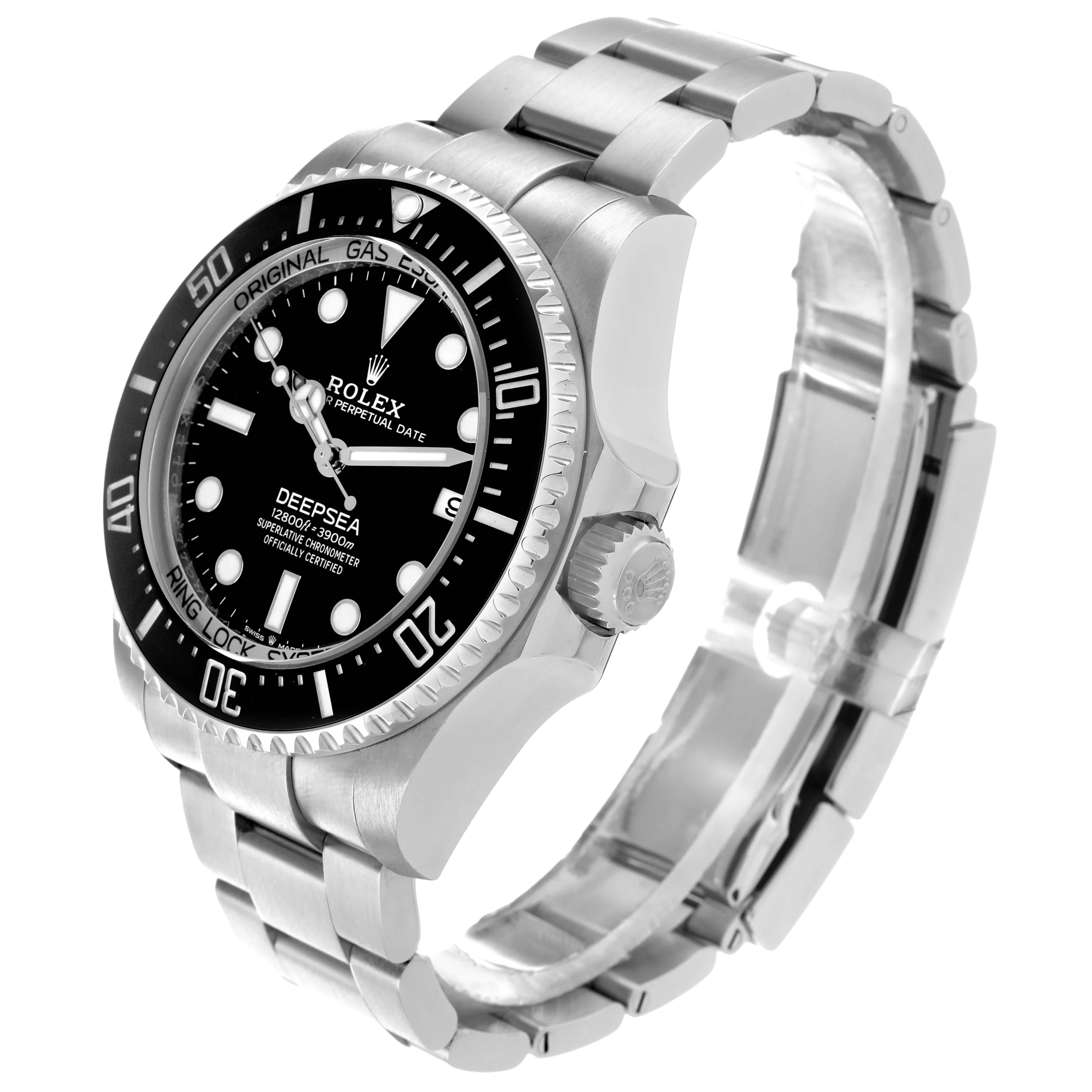 Rolex Seadweller Deepsea Black Dial Steel Mens Watch 136660 - Image 2