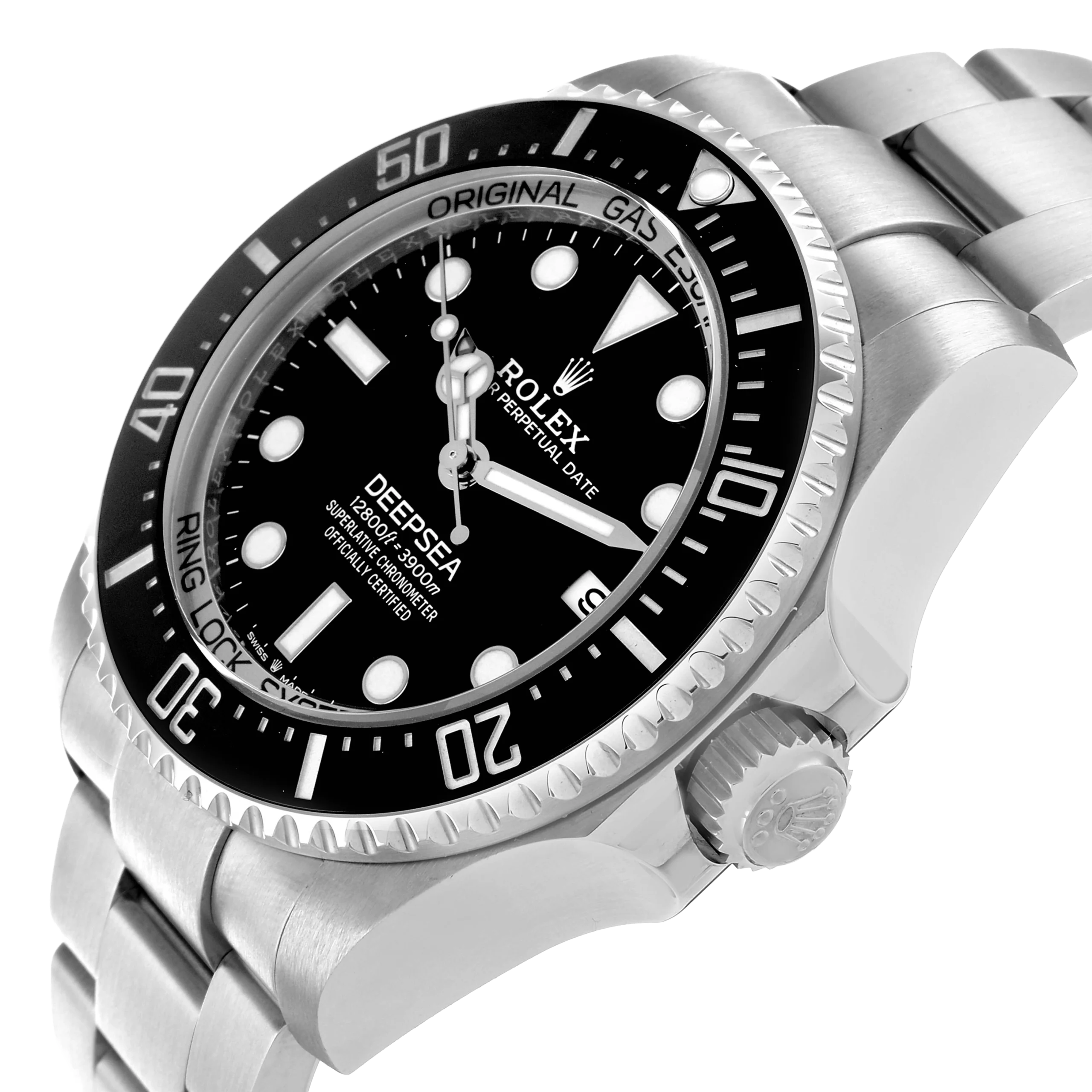 Rolex Seadweller Deepsea Black Dial Steel Mens Watch 136660 - Image 5