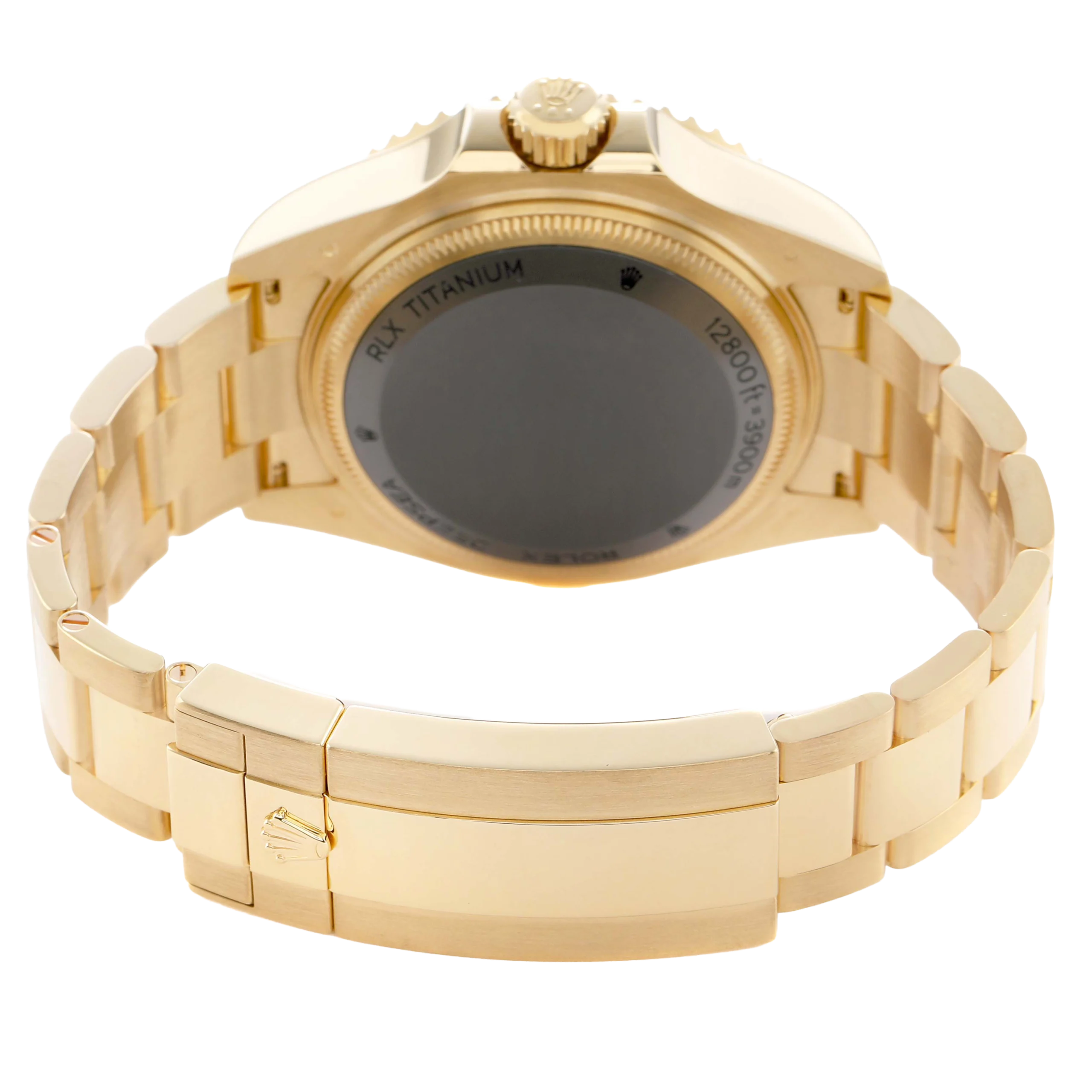 Rolex Seadweller Deepsea 44mm Yellow Gold Blue Dial Mens Watch 136668 - Image 6