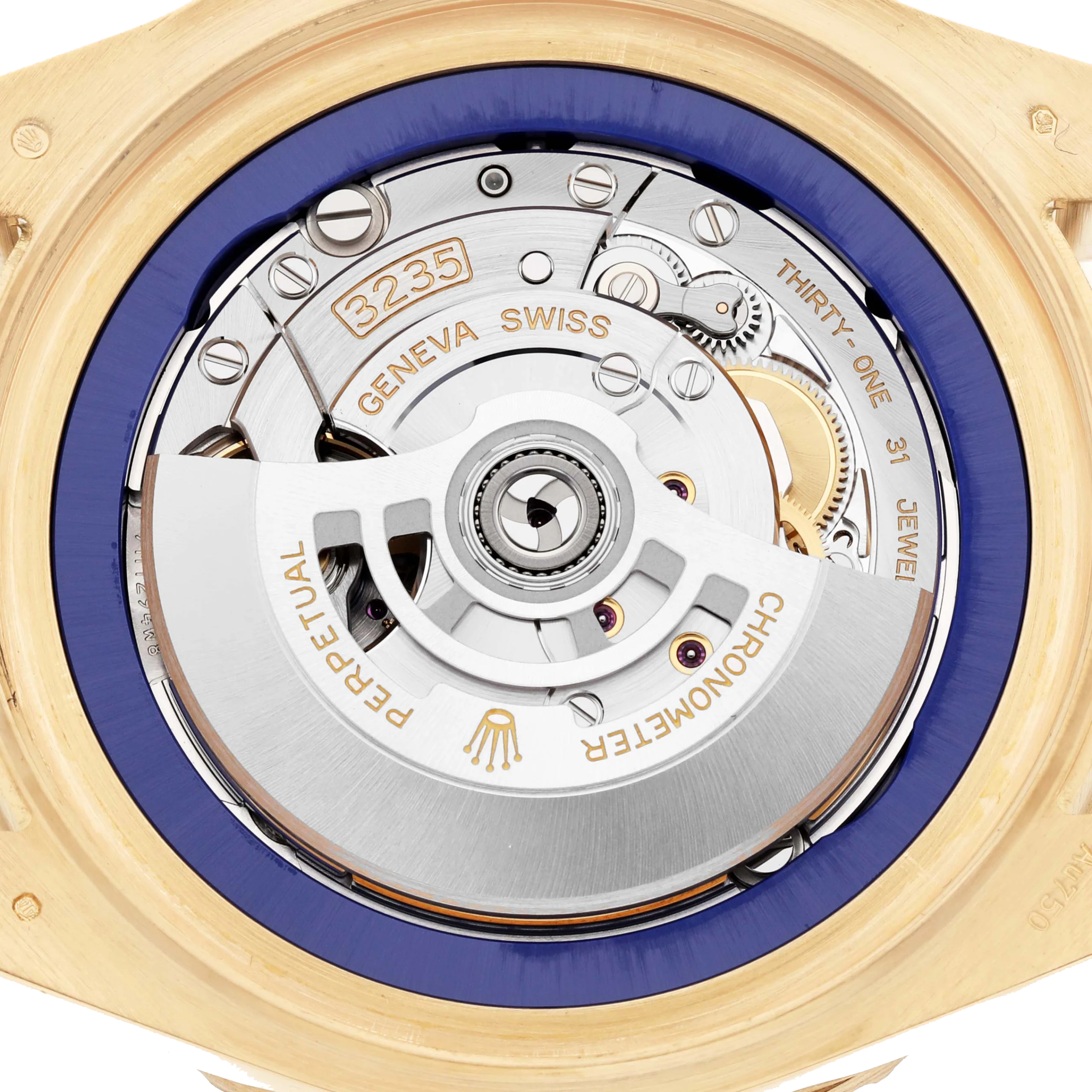 Rolex Seadweller Deepsea 44mm Yellow Gold Blue Dial Mens Watch 136668 - Image 7