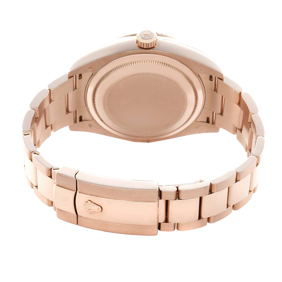 Rolex Sky-Dweller 42mm Rose Gold Chocolate Brown Dial Mens Watch 326935 - Image 6