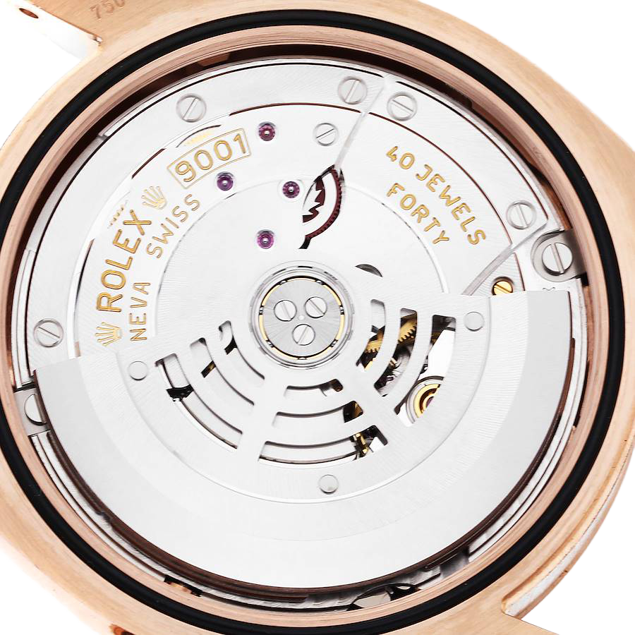 Rolex Sky-Dweller 42mm Rose Gold Sundust Dial Mens Watch 326935 - Image 7