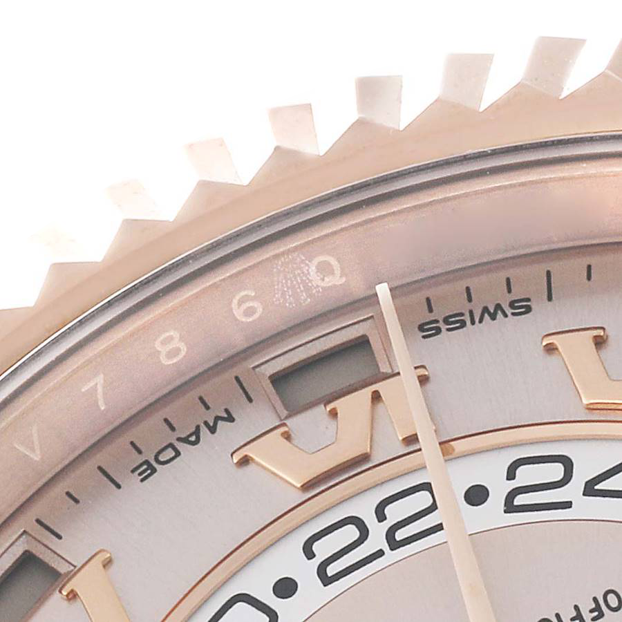 Rolex Sky-Dweller 42mm Rose Gold Sundust Dial Mens Watch 326935 - Image 9