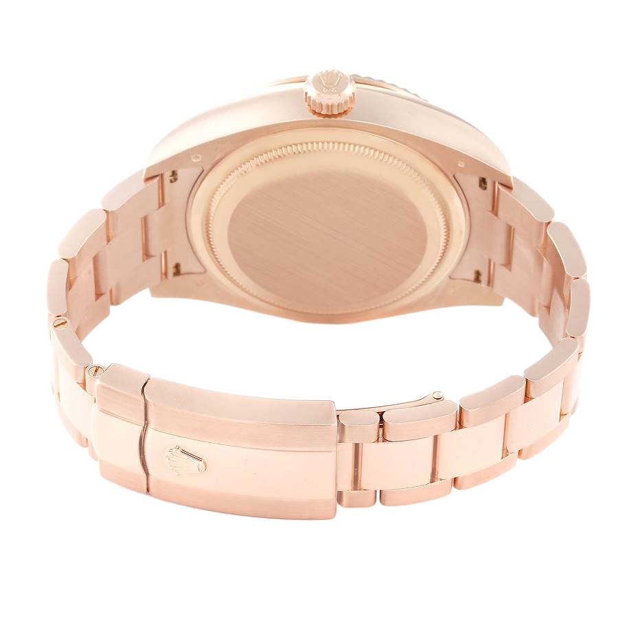 Rolex Sky-Dweller 42mm Rose Gold Sundust Dial Mens Watch 326935 - Image 6