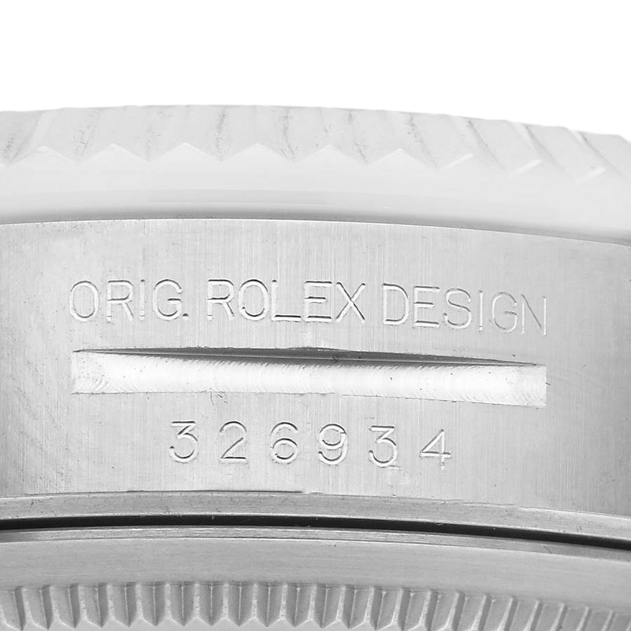 Rolex Sky-Dweller 42mm Silver Dial Steel White Gold Mens Watch 326934 - Image 8