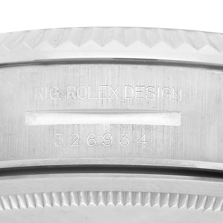Rolex Sky-Dweller 42mm Steel White Gold Blue Dial Mens Watch 326934 - Image 9